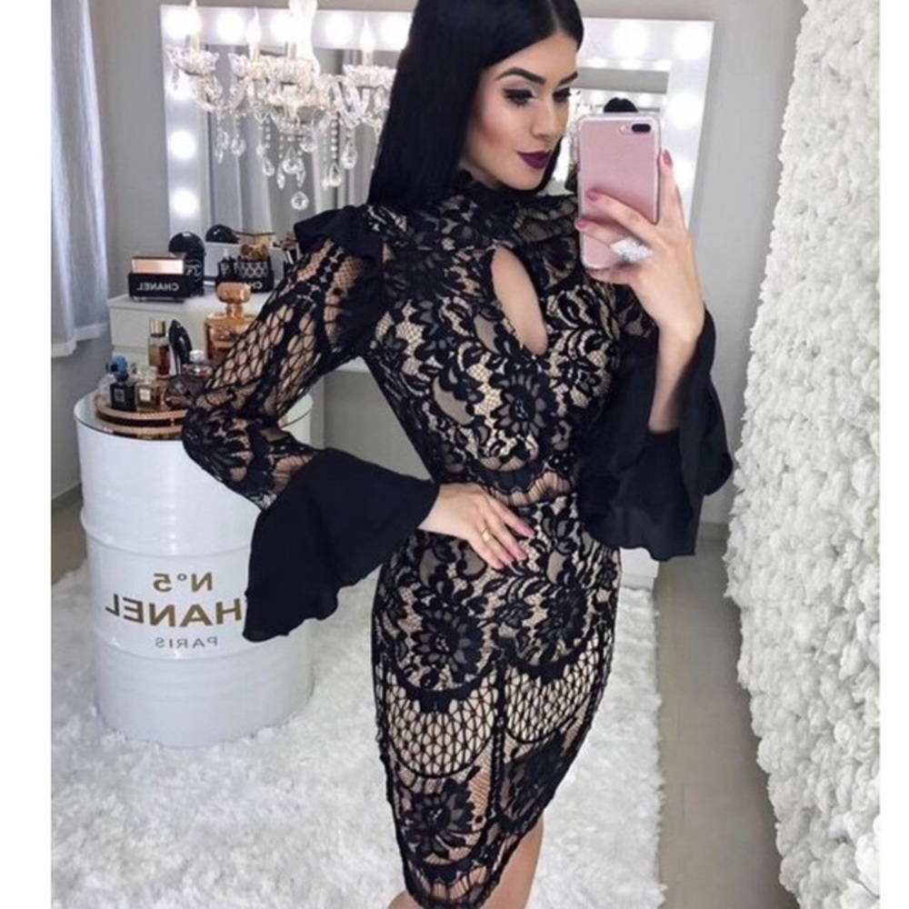 Lace Me Dress